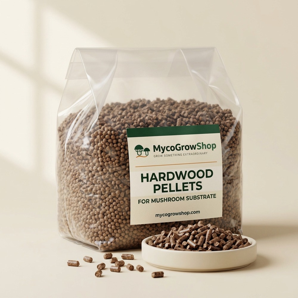 Hardwood Pellets for Mushroom Substrate