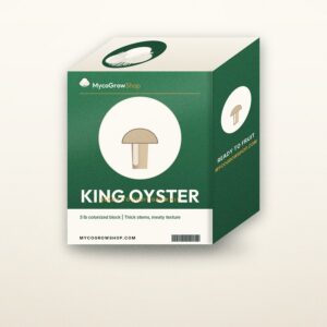 King Oyster Mushroom Grow Kit — MycoGrowShop
