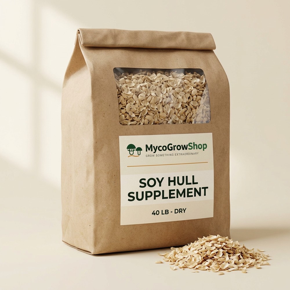 Soy Hull Supplement, 40 lb Bag - product photo, MycoGrow Shop