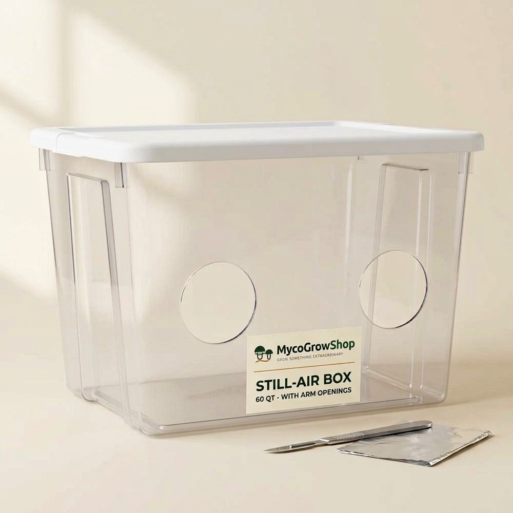 60 qt Still-Air Box - product photo, MycoGrow Shop