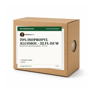 70% Isopropyl Alcohol - 32 fl oz with Spray Head, mushroom cultivation supplies for a home grow