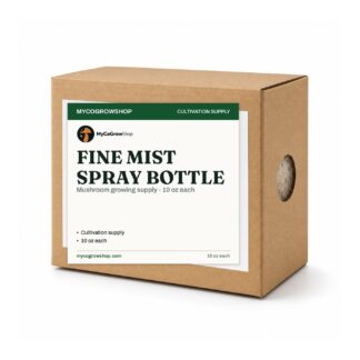Fine Mist Spray Bottle, 2-Pack (10 oz), mushroom cultivation supplies for a home grow